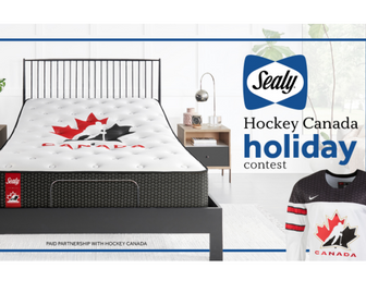 Win Mattress & a Hockey Canada Jersey from Sealy