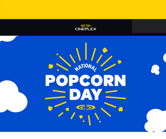 Free Cineplex Popcorn