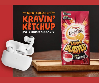 Win Wireless Earbus from Goldfish Crackers
