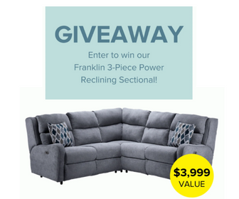 Win a Reclining Sofa from Leon’s!