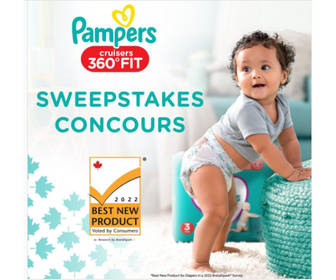 Win a Month Supply of Diapers from Pampers