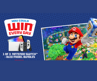 Win a Nintendo Switch Prize Pack from Tasty Rewards