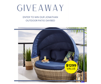 Win an Outdoor Patio Daybed from Leon’s