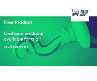 FREE Oral Care Products from Home Tester Club