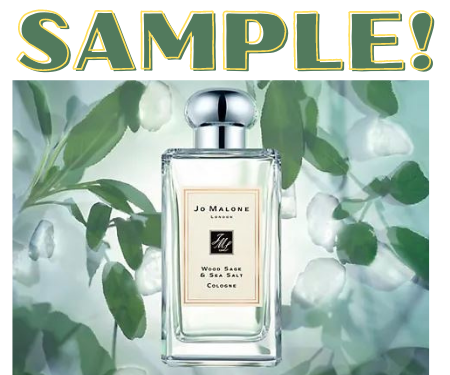 Possible FREE Sample of Jo Malone Wood Sage & Sea Salt Cologne