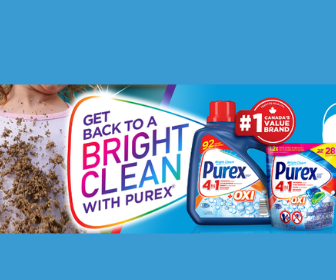 Free Purex Laundry Detergent for a Year