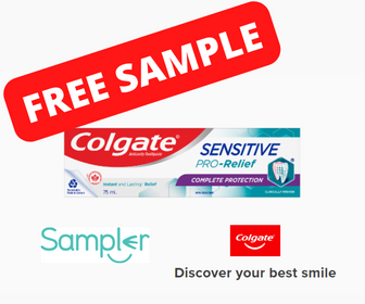 FREE Colgate Toothpaste Sample from Sampler