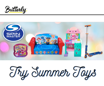 Try Spin Master Summer Toys from Butterfly