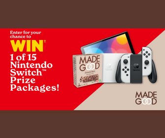 Win a Nintendo Switch Prize Pack from MadeGood