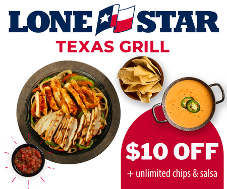 Lone Star Free Dessert + Unlimited Chips & Salsa