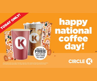 Free Coffee at Circle K