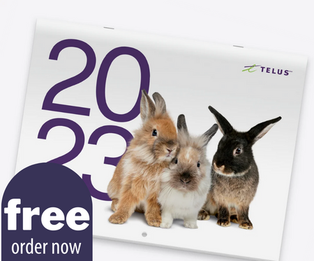 Order A Free 2023 Telus Calendar