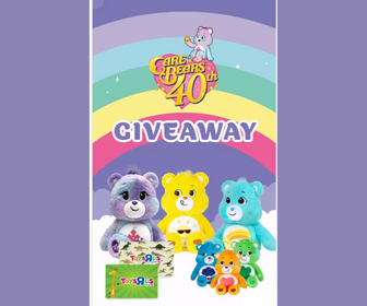 Win a Care Bears Prize Pack from Toys R Us!