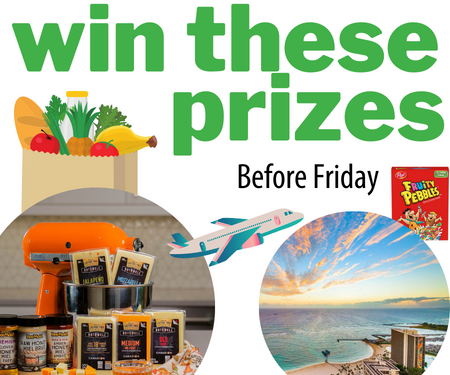 Win a KitchenAid, $300 in Groceries, Fruity Pebbles Prizes & More