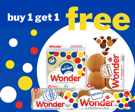 Buy 1 Get 1 Free Wonder Bread Coupon