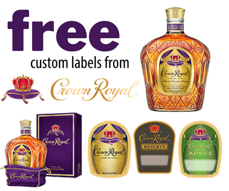 Free Custom Labels From Crown Royal