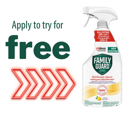 How To Get Family Guard Disinfectant Cleaner For Free