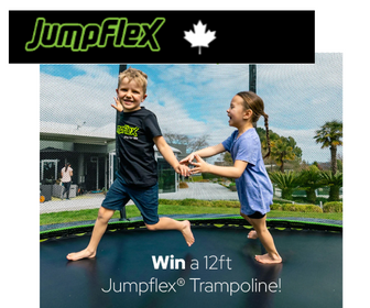 WIN a Trampoline from Jumpflex