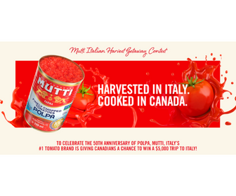 Win a $5,000 Trip to Italy!