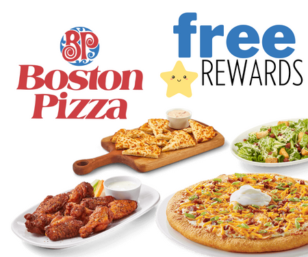 Get 2 Free Starters From Boston Pizza
