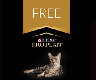 FREE Bag of Purina Pro Plan Chicken & Rice Dry Cat Food