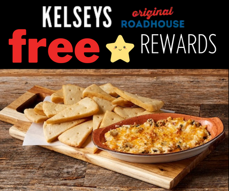 Free Spinach Dip & More From Kelsey’s