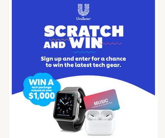 Win a Tech Package from Unilever