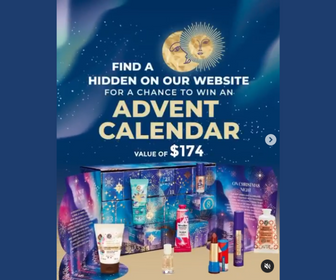 Win an Advent Calendar from Yves Rocher