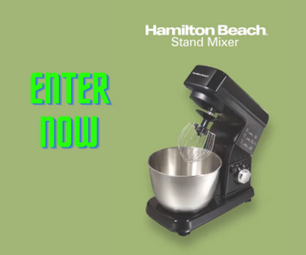 Win an Electric Stand Mixer from Hamilton Beach