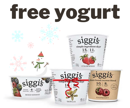 Claim A Free Siggi’s Skyr Yogurt