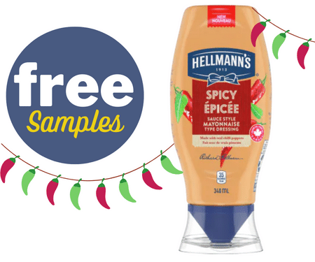 Free Samples of Hellmann’s Spicy Mayo