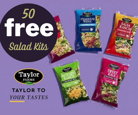 50 Free Salad Kits To Giveaway