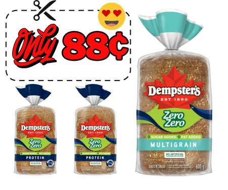 Use This Dempster’s Zero Zero Bread Coupon