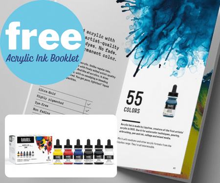 Free Acrylic Ink Booklet From Liquitex Artist Materials