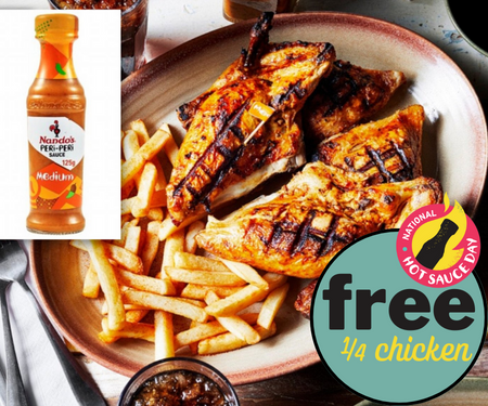 Free ¼ Chicken From Nando’s