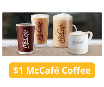 $1 McCafé Coffee