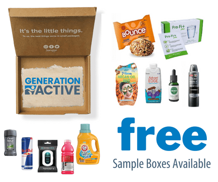 Apply For A Free Generation Active Sample Box