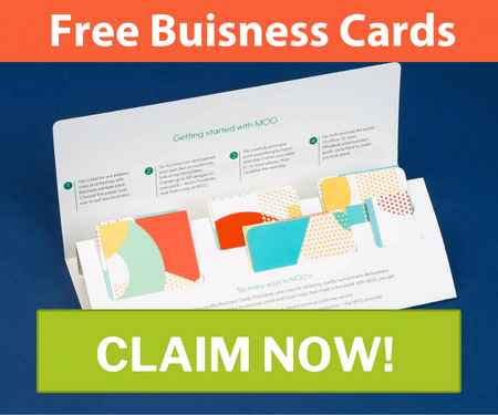 Free Business Cards Sample Pack From Moo