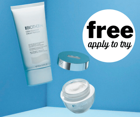 Free Biotherm Cera Cream-to-Foam Cleanser