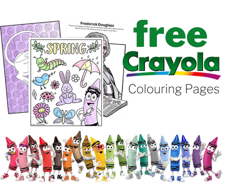 Free Crayola Colouring Pages