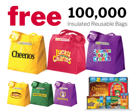 Get A Free Reusable Bag From General Mills