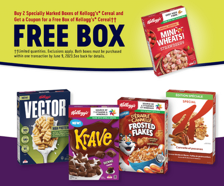 50,000 Free Boxes Of Kellogg’s Cereal