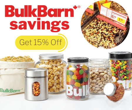 Use Refillable Containers For 15% Off At Bulk Barn