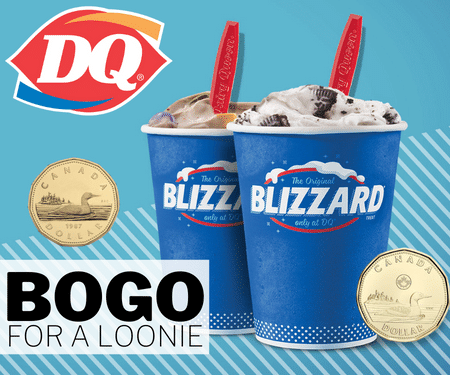 BOGO Blizzard Treat For A Loonie