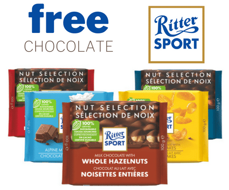 Ritter Sport Chocolate: Get A Free Bar