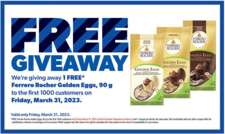 Real Canadian Superstore, Real Canadian Superstore Coupons, Real Canadian Superstore Free Samples,Ferrero Rocher, Ferrero Rocher Coupons, Ferrero Rocher Free Samples