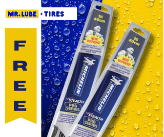 FREE Wiper Blades from Mr. Lube