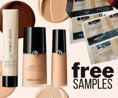 Free Sample From Georgio Armani: Luminous Silk Oil-Free Foundation