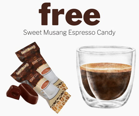 Get A Free Sweet Musang Espresso Candy