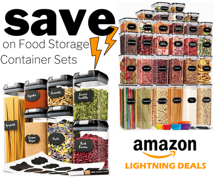 Amazon Lightning Deals: Food Storage Containers Set